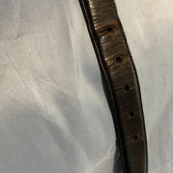 Saks Fifth Avenue Black Leather Belt Women\'s size 34 Width - 1 inch main image 3